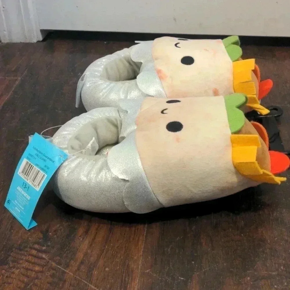 Squishmalows Toddler & Kids Bernardo the Burrito Slippers